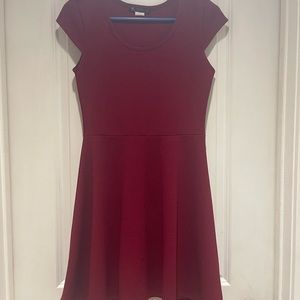 Maroon Dress